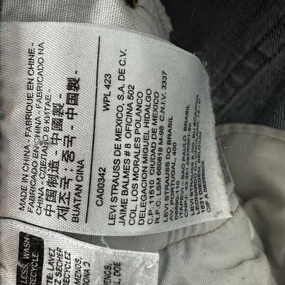 Levis 501 Jeans Womens 26 Blue Skinny High Rise Raw Hem Button Fly Ripped Knee - Picture 9 of 16